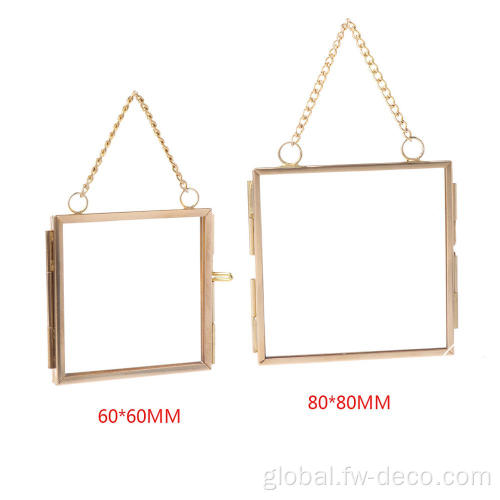 Sublimation Glass Photo Frame Glass Metal Picture Frame Free Hanging Picture Frame Factory